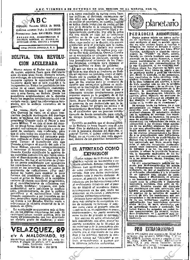 ABC MADRID 09-10-1970 página 23