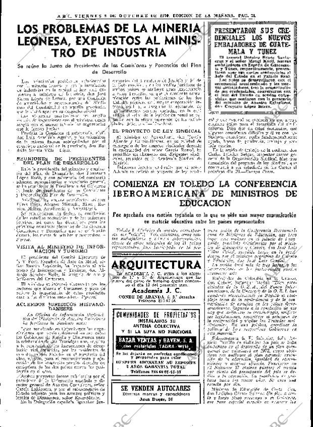 ABC MADRID 09-10-1970 página 31