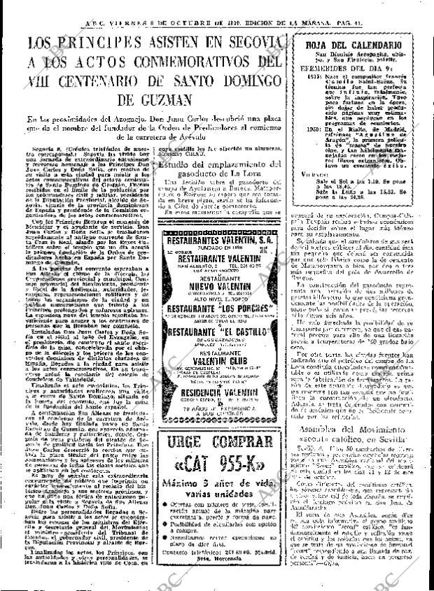 ABC MADRID 09-10-1970 página 41