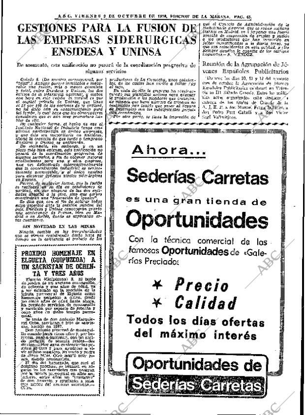 ABC MADRID 09-10-1970 página 45