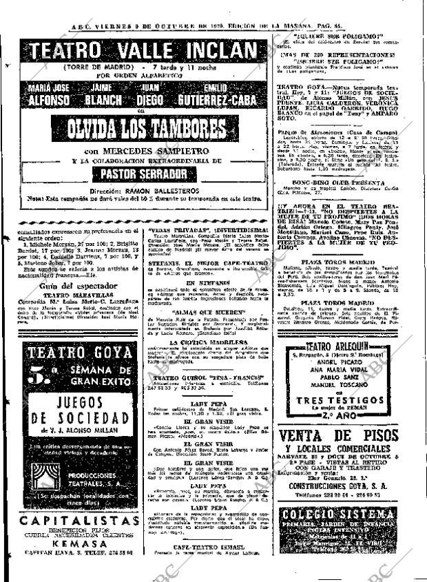 ABC MADRID 09-10-1970 página 84