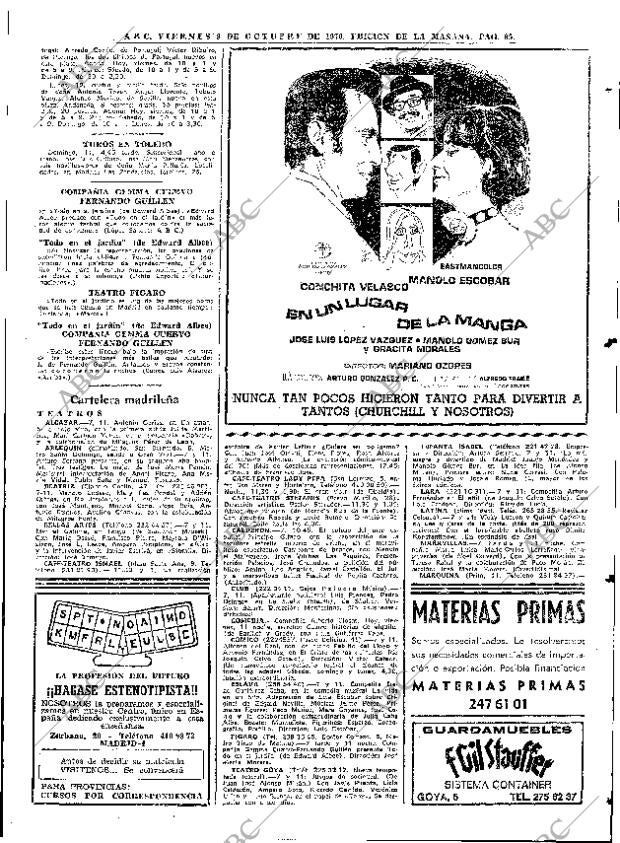 ABC MADRID 09-10-1970 página 85
