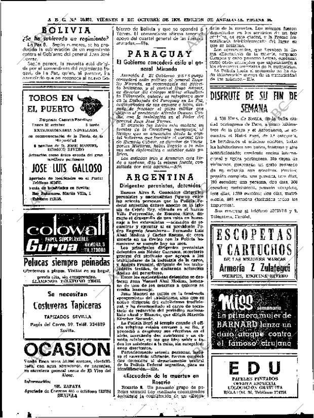 ABC SEVILLA 09-10-1970 página 34