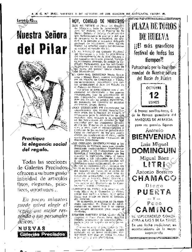 ABC SEVILLA 09-10-1970 página 40