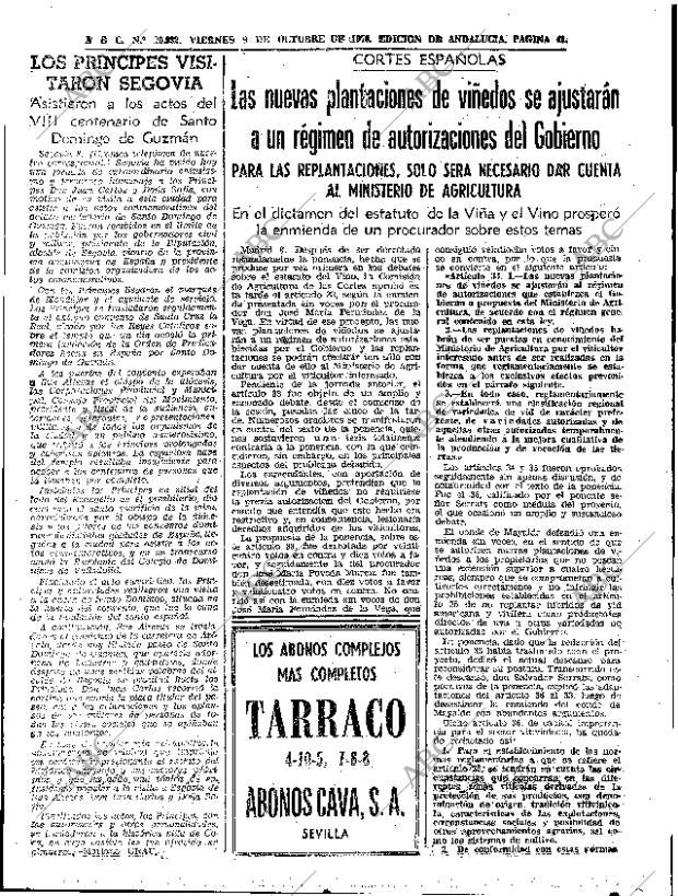 ABC SEVILLA 09-10-1970 página 41