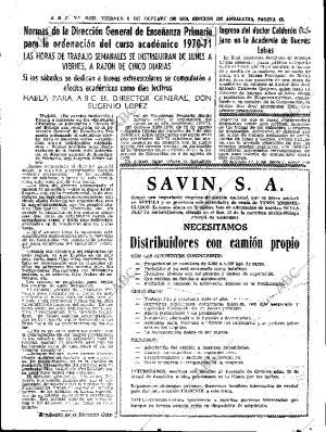 ABC SEVILLA 09-10-1970 página 43