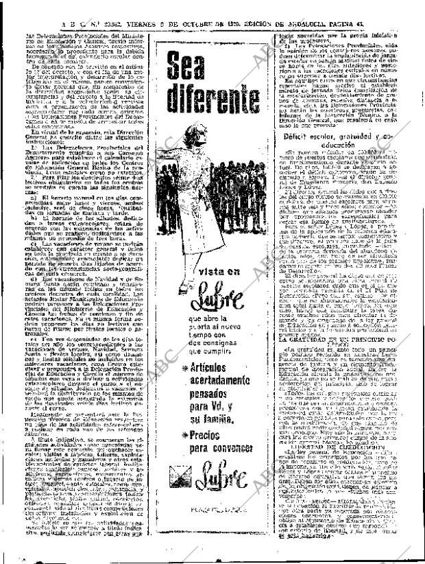 ABC SEVILLA 09-10-1970 página 44