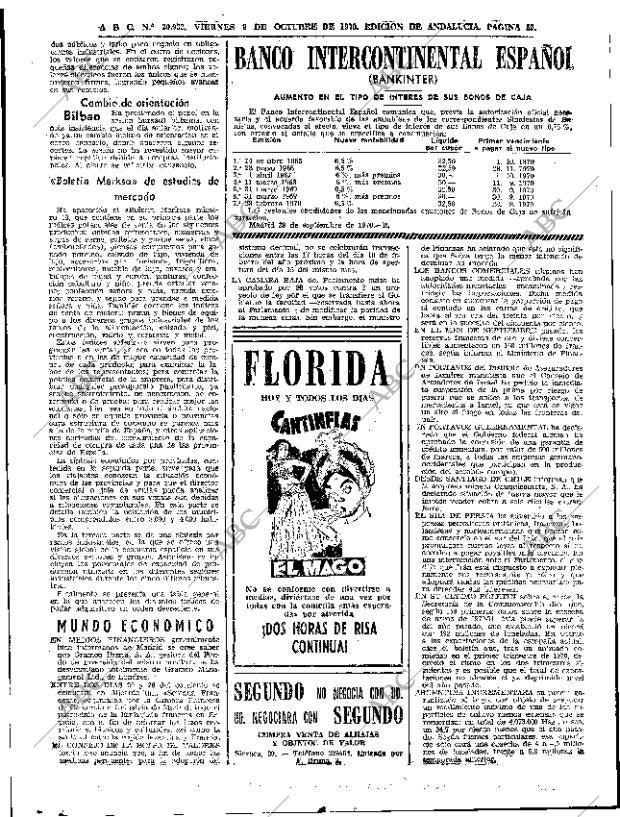 ABC SEVILLA 09-10-1970 página 50