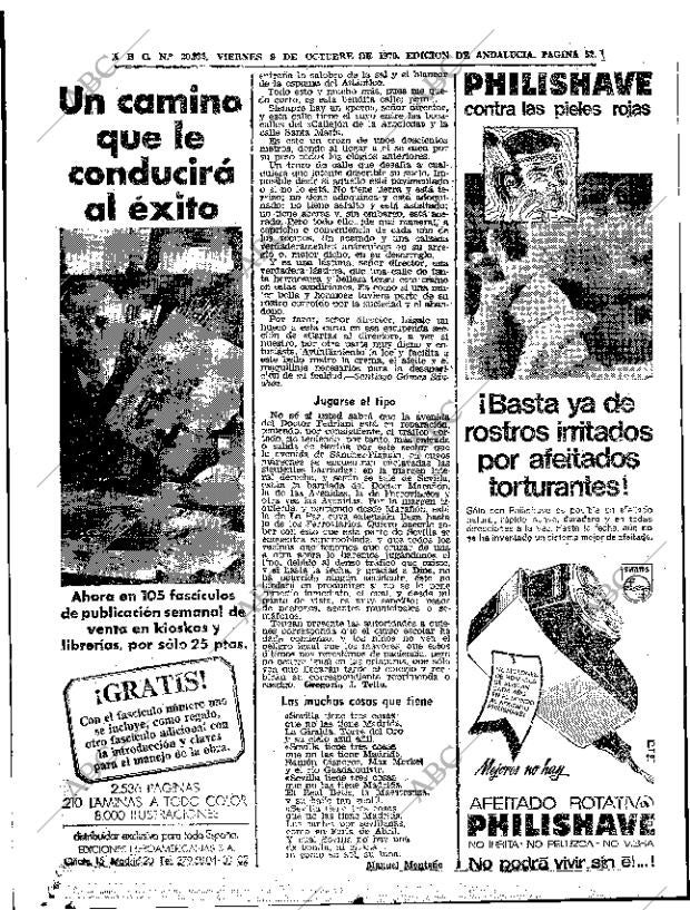 ABC SEVILLA 09-10-1970 página 52