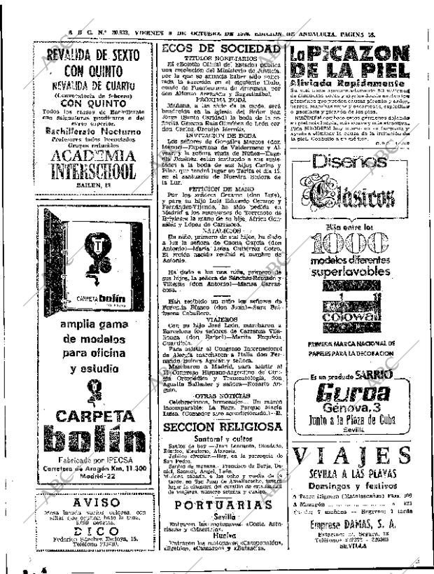 ABC SEVILLA 09-10-1970 página 58