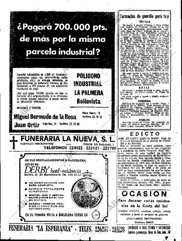 ABC SEVILLA 09-10-1970 página 77