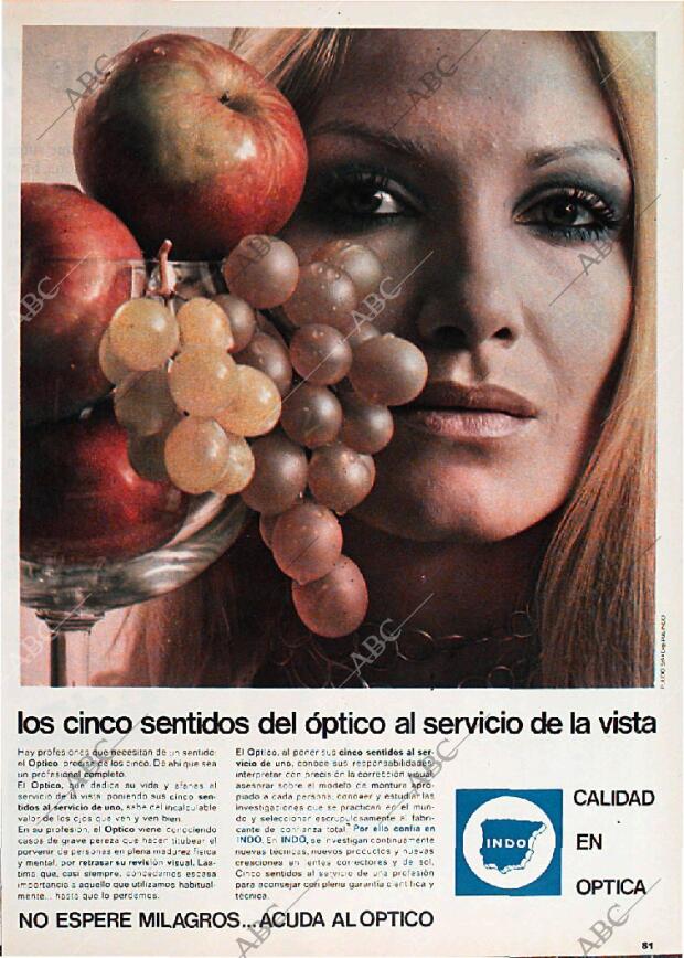 BLANCO Y NEGRO MADRID 10-10-1970 página 81