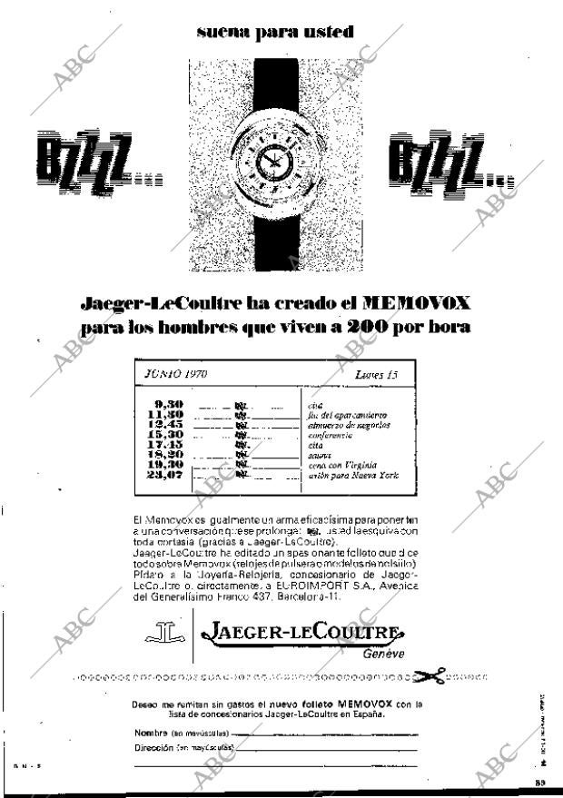 BLANCO Y NEGRO MADRID 10-10-1970 página 89