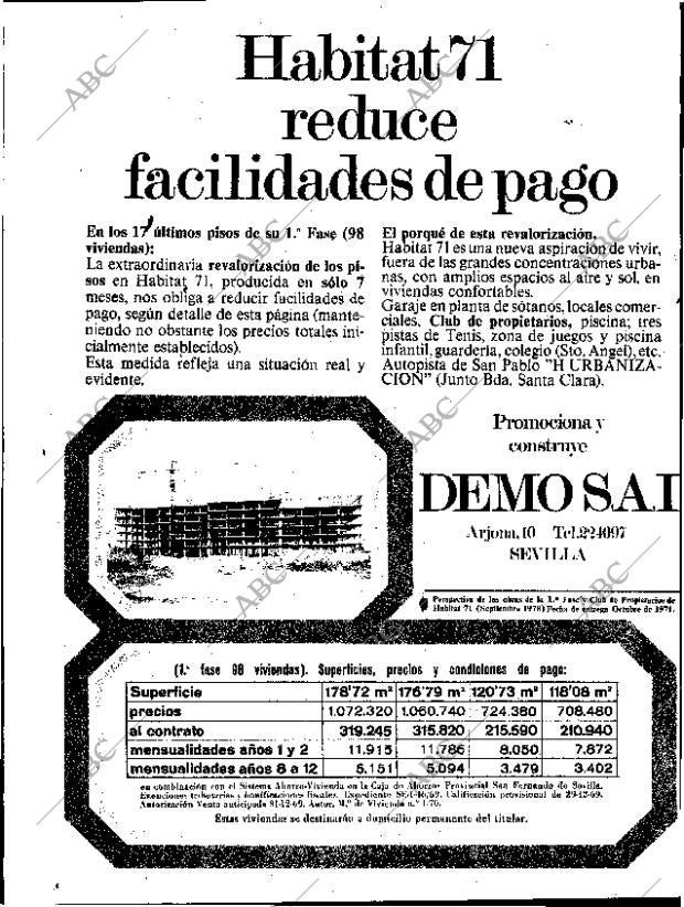 ABC SEVILLA 11-10-1970 página 16