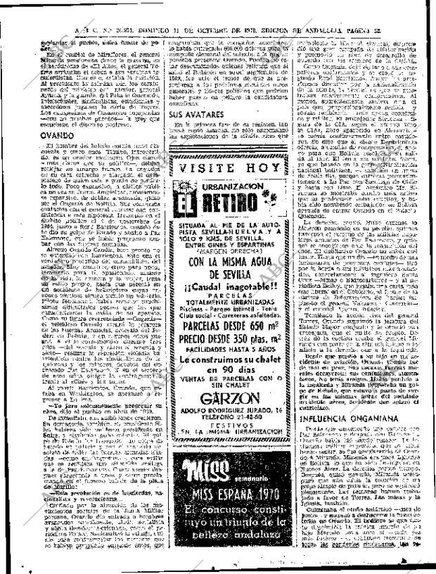 ABC SEVILLA 11-10-1970 página 32