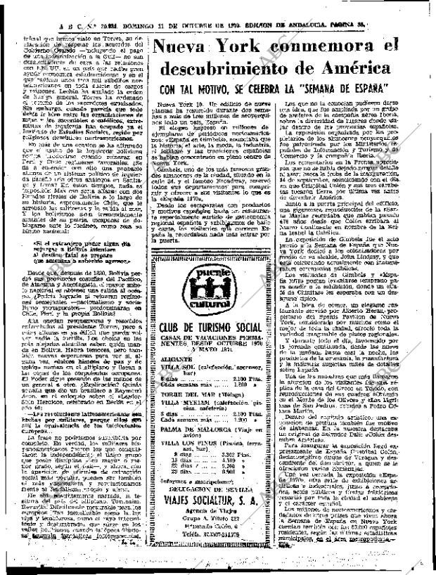 ABC SEVILLA 11-10-1970 página 35