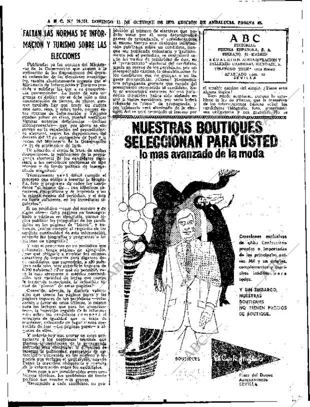 ABC SEVILLA 11-10-1970 página 45