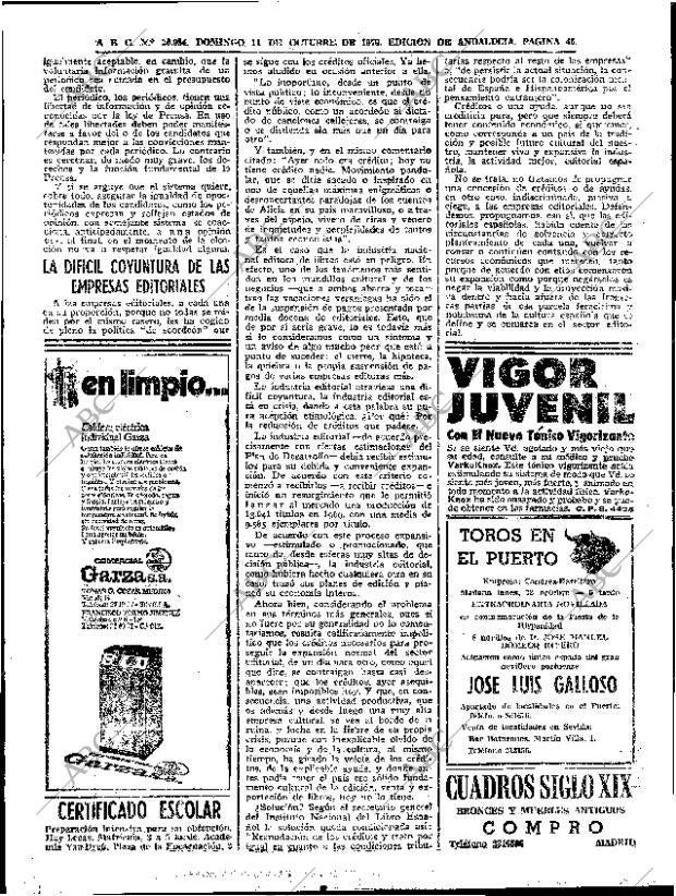 ABC SEVILLA 11-10-1970 página 46