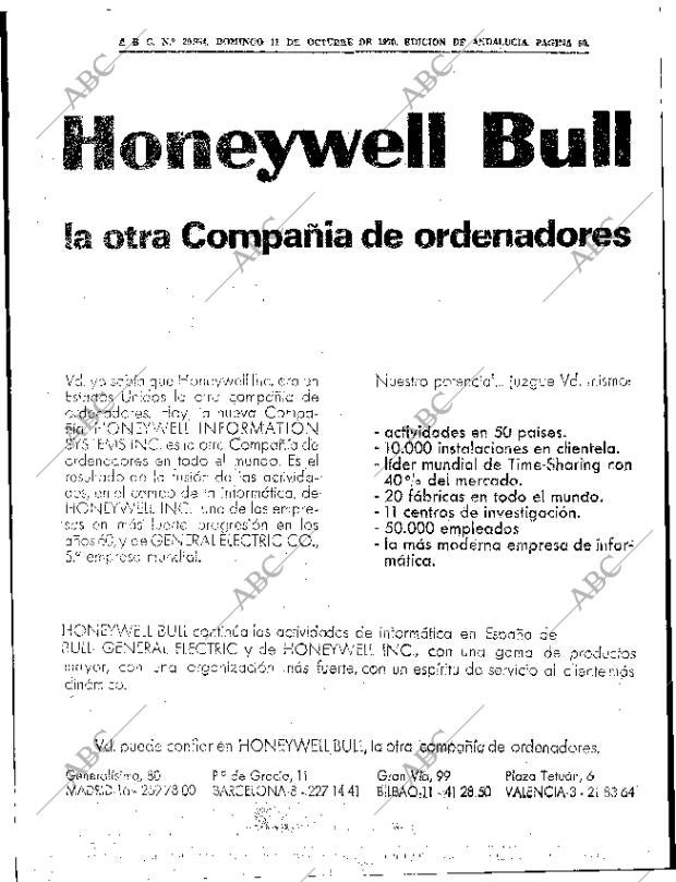 ABC SEVILLA 11-10-1970 página 50