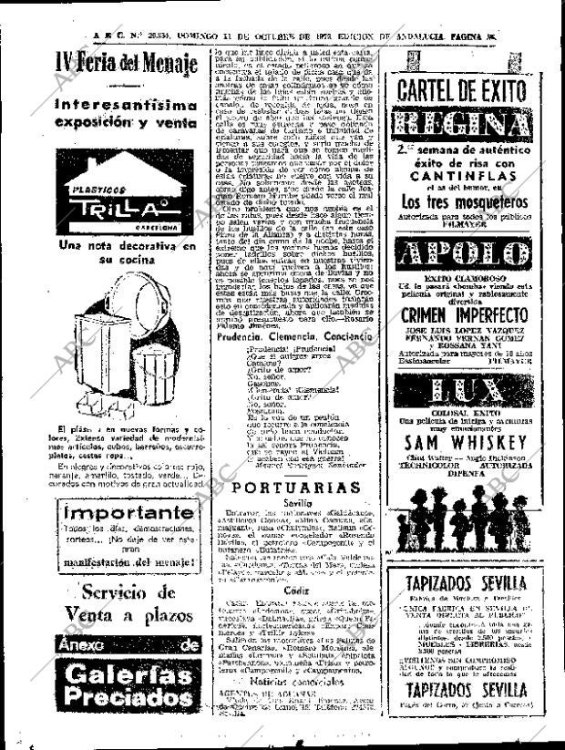 ABC SEVILLA 11-10-1970 página 56