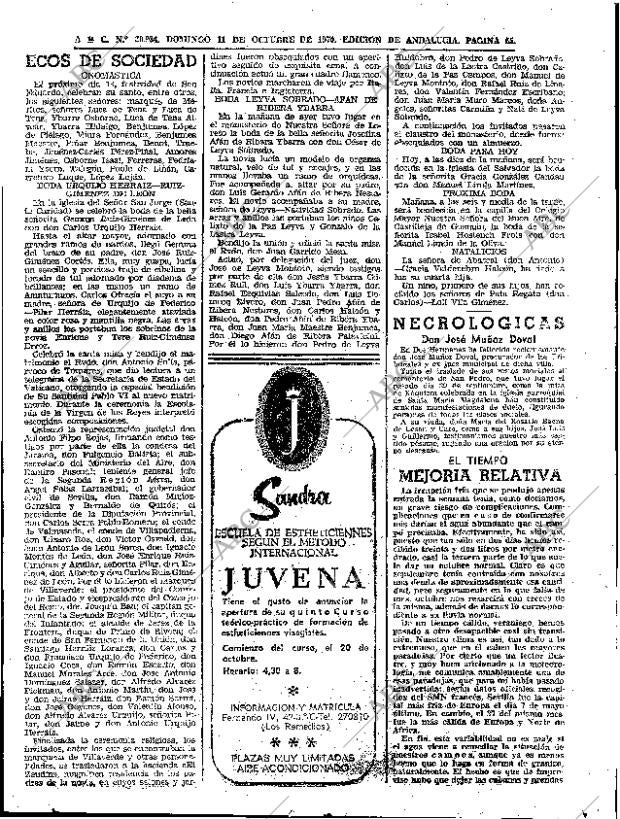 ABC SEVILLA 11-10-1970 página 65