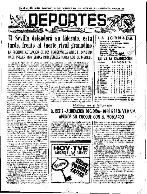 ABC SEVILLA 11-10-1970 página 67