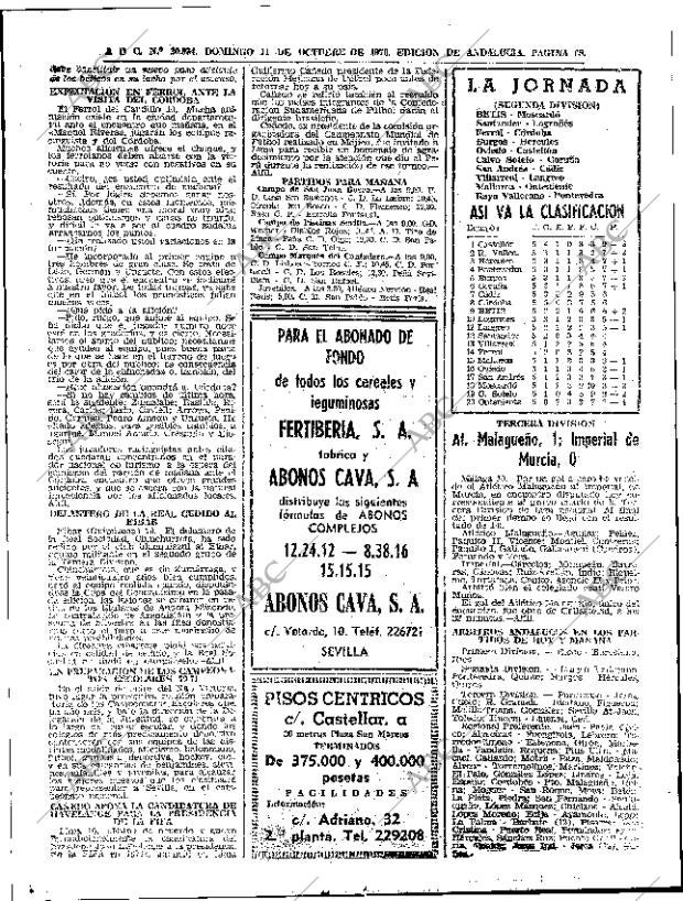 ABC SEVILLA 11-10-1970 página 68