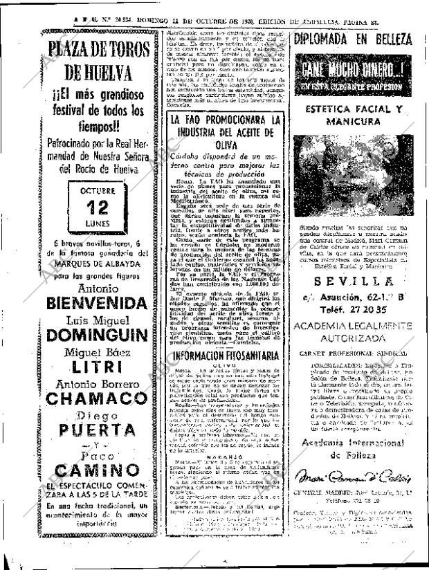 ABC SEVILLA 11-10-1970 página 82
