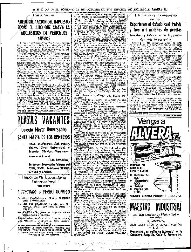 ABC SEVILLA 11-10-1970 página 84