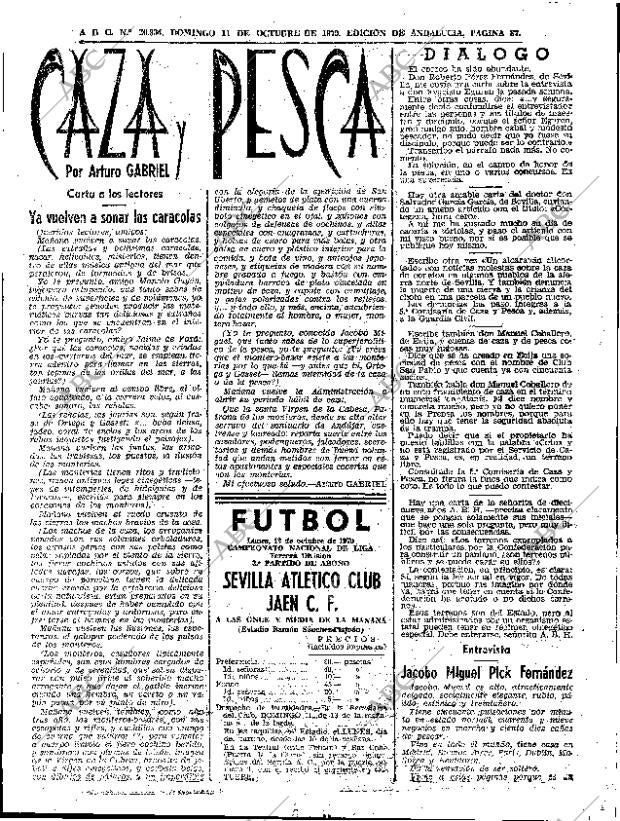 ABC SEVILLA 11-10-1970 página 87