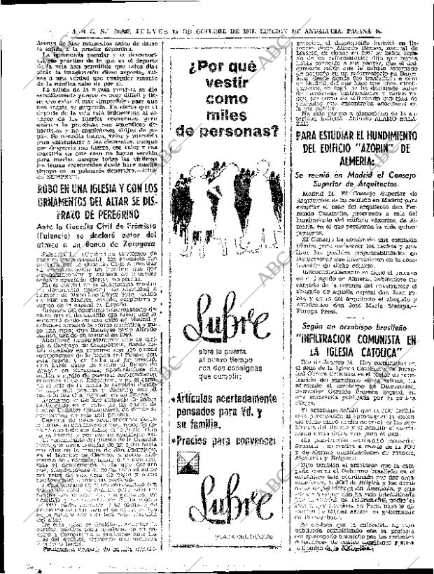ABC SEVILLA 15-10-1970 página 46