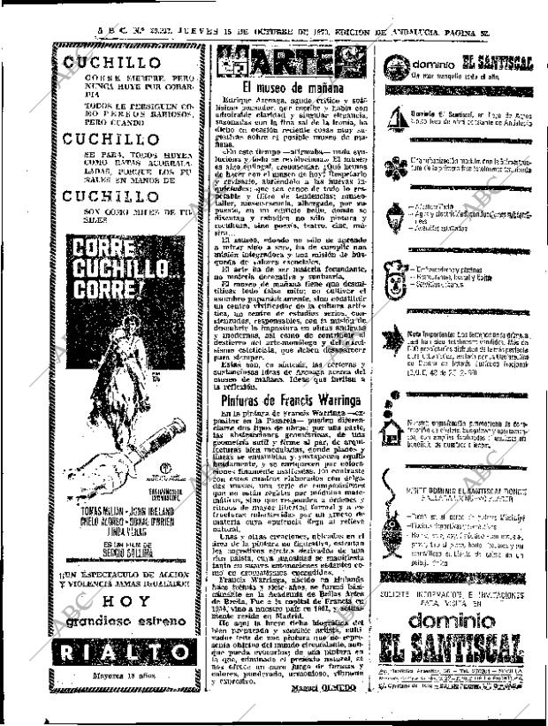 ABC SEVILLA 15-10-1970 página 52