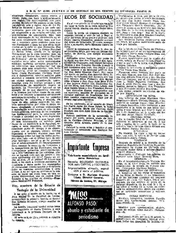 ABC SEVILLA 15-10-1970 página 58
