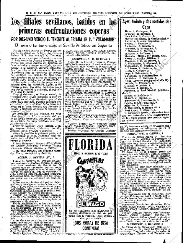 ABC SEVILLA 15-10-1970 página 63