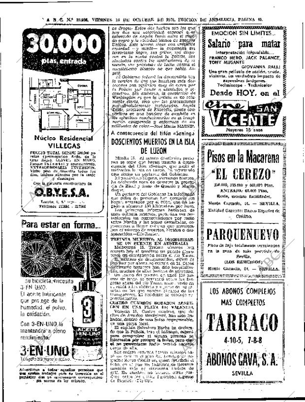 ABC SEVILLA 16-10-1970 página 40