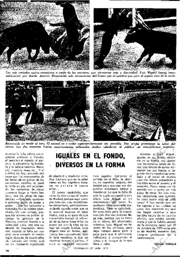 BLANCO Y NEGRO MADRID 17-10-1970 página 76