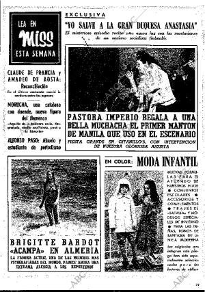 BLANCO Y NEGRO MADRID 17-10-1970 página 77