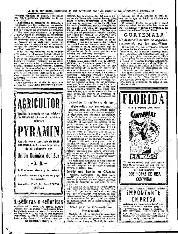 ABC SEVILLA 18-10-1970 página 38