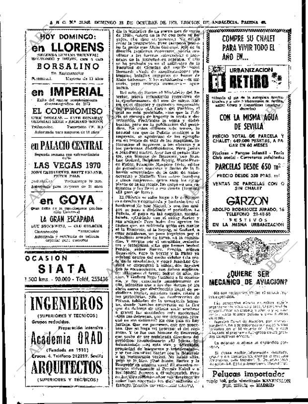 ABC SEVILLA 18-10-1970 página 40
