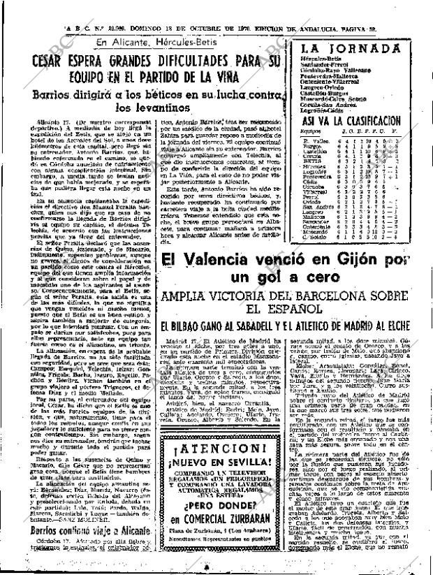ABC SEVILLA 18-10-1970 página 59