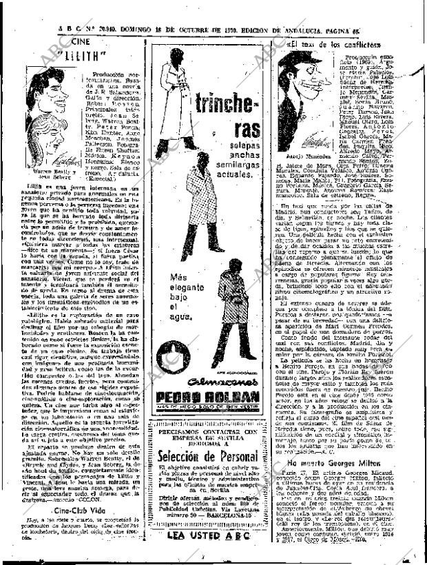 ABC SEVILLA 18-10-1970 página 65