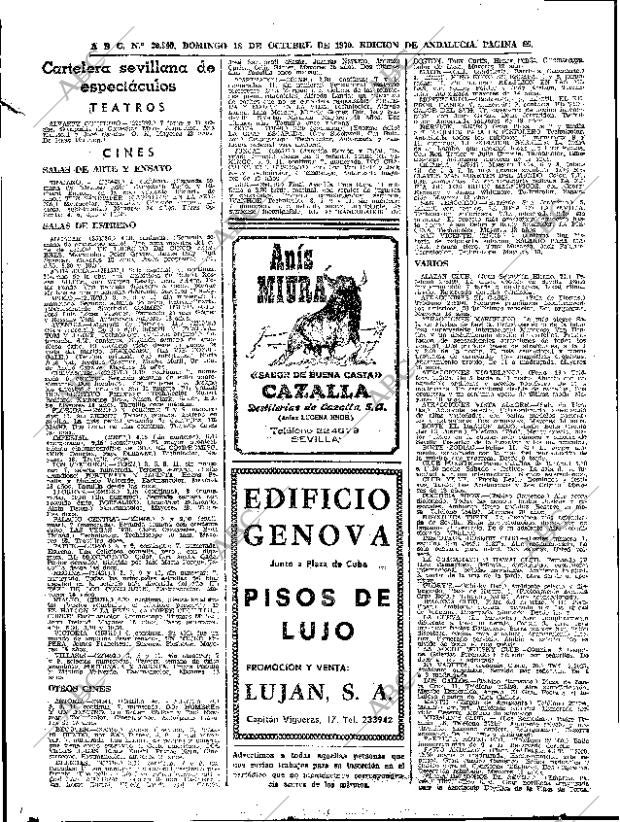 ABC SEVILLA 18-10-1970 página 66