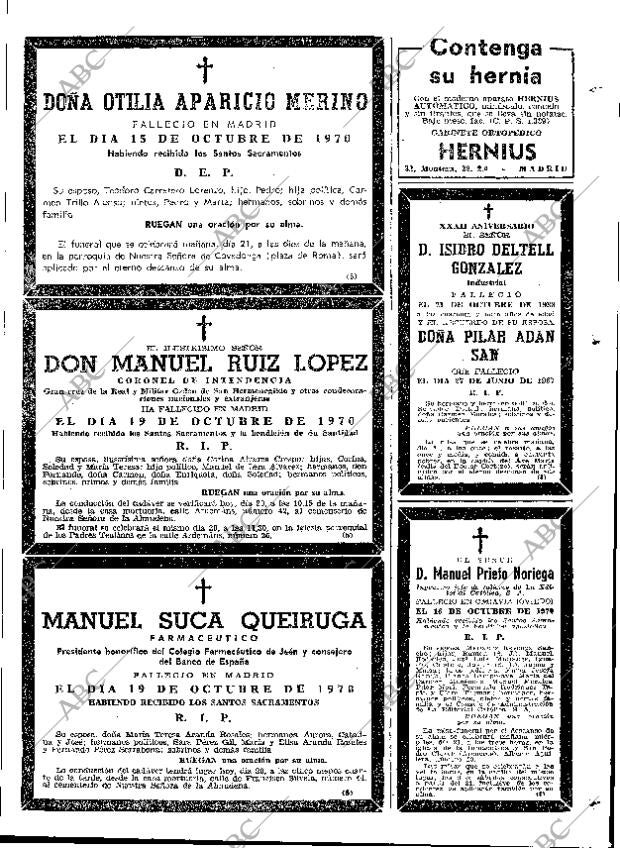 ABC MADRID 20-10-1970 página 109