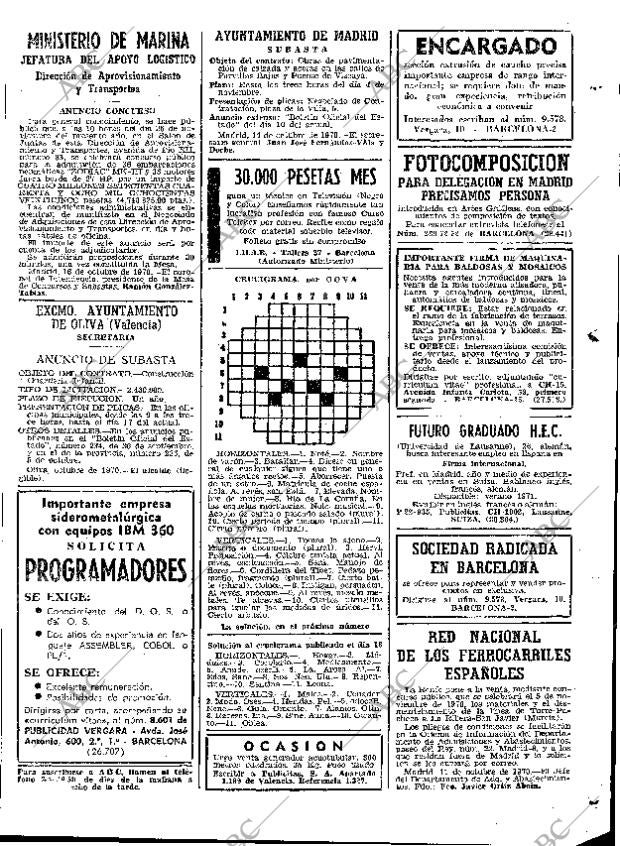 ABC MADRID 20-10-1970 página 111