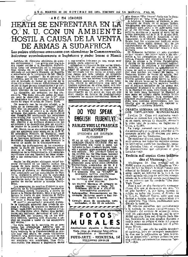ABC MADRID 20-10-1970 página 32