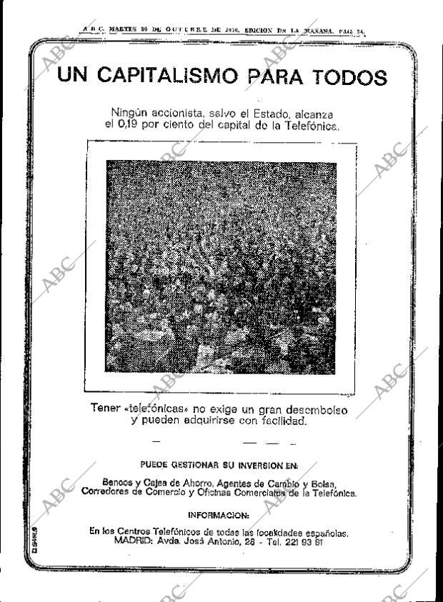 ABC MADRID 20-10-1970 página 34