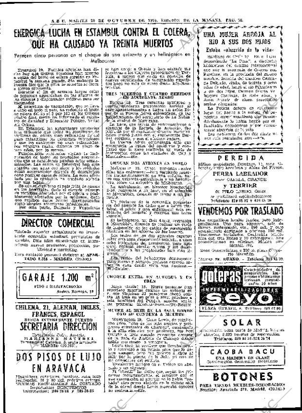 ABC MADRID 20-10-1970 página 38