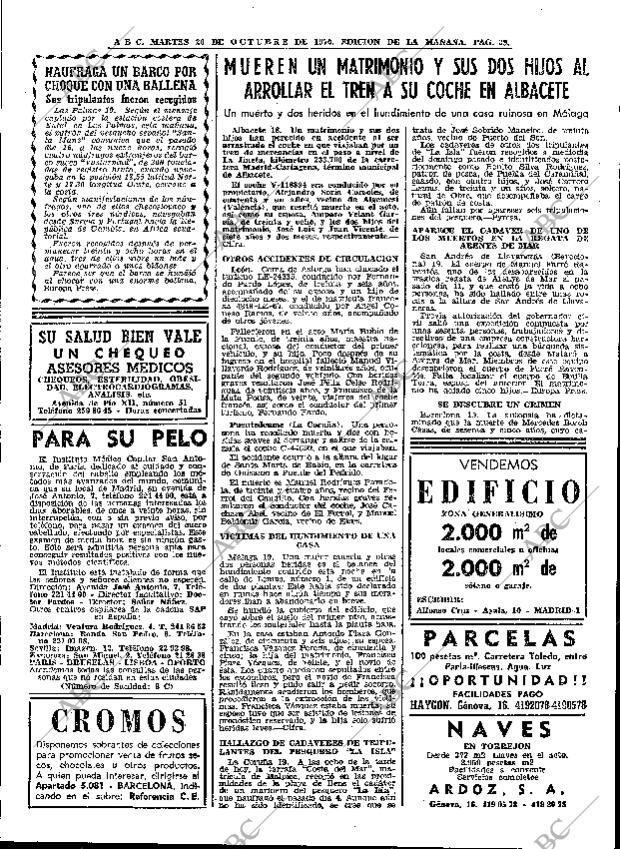 ABC MADRID 20-10-1970 página 39