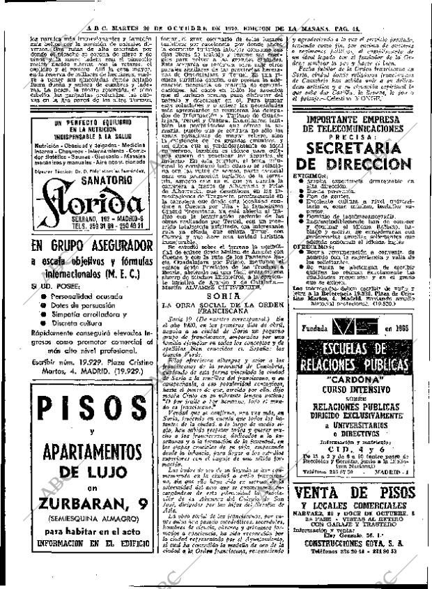 ABC MADRID 20-10-1970 página 44