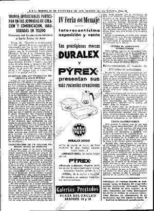 ABC MADRID 20-10-1970 página 46